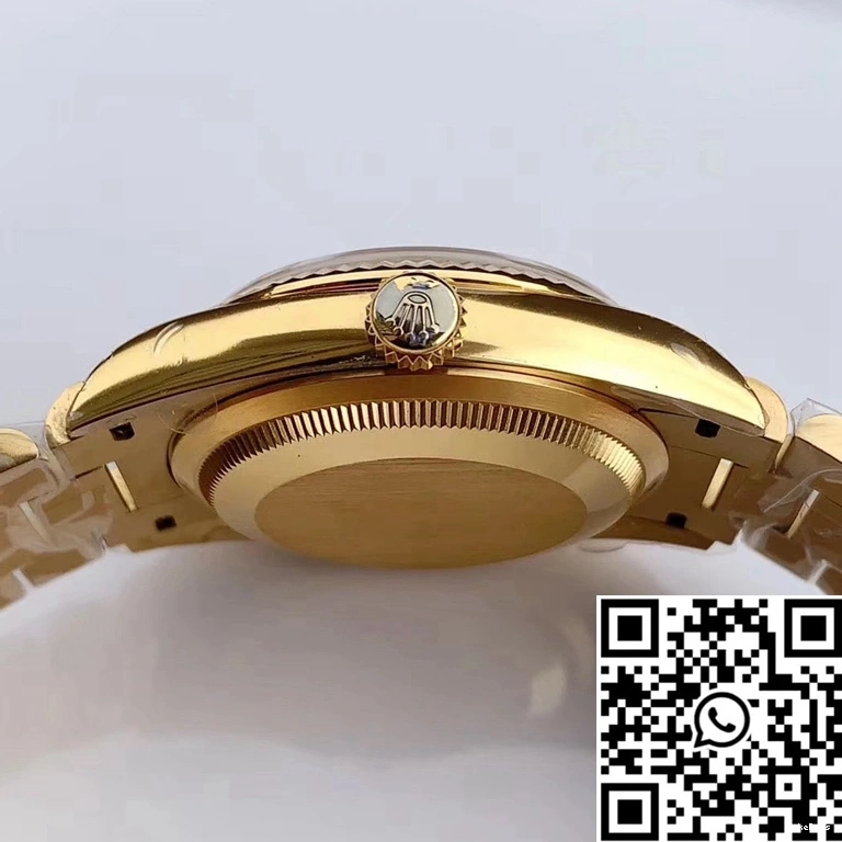 White Time M128238 Dial Roman Factory Rolex EW Day-Date Scale 0417